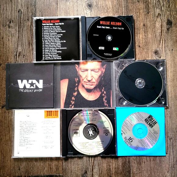 Willie Nelson CD Lot of 3: Years May Come, The Great Divide, Red Headed Stranger - Picture 3 of 6